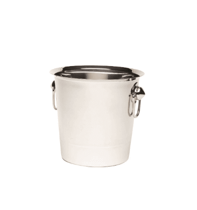 Wine Bucket with U Rings Glossy 20 x 19.5 cm