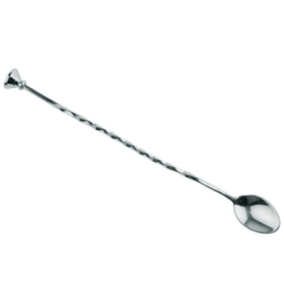 Bar Spoon Half Twisted with Weighted Knob 31.5 cm