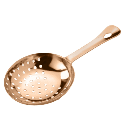 Copper Plated Julep Strainer Glossy 16 cm