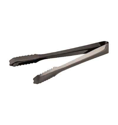 Gun Metal PVD Ice Tong Economy 7"