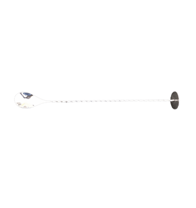 Bar Spoon Full Twisted With Masher 28 cm