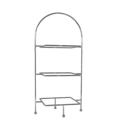 3 Tier Wire Cake Stand Square