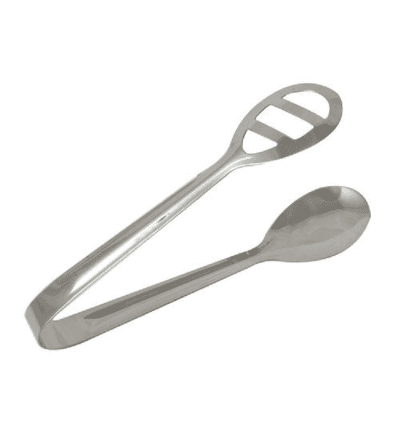 Oval Salad Tong Single Slot 19.5 cm