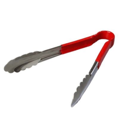 Vinyl Scallop Tong Red 16"