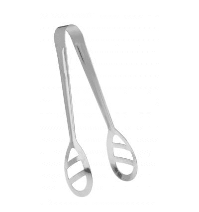 Oval Salad Tong Double Slot 19.5 cm