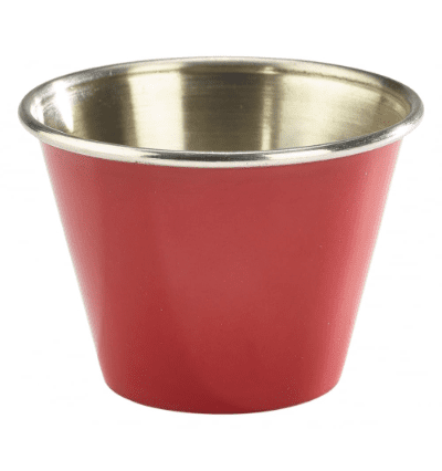 Color Coated Sauce Cup 1.5 oz - Red
