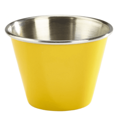 Color Coated Sauce Cup 6 oz - Yellow