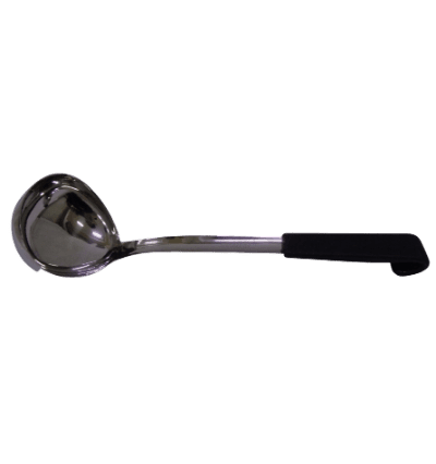 Buffet Ladle Black Handle 13" - 1.2 mm