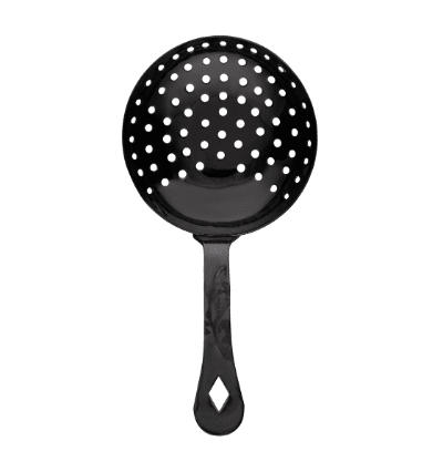 Etched Black PVD Julep Strainer 16 cm - Twiners