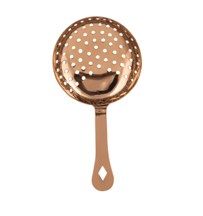 Rose Gold Plated Julep Strainer 16 cm