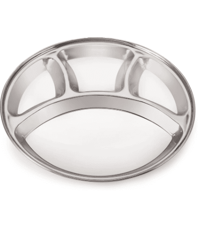 Round 4 Compartment Tray HD 14"