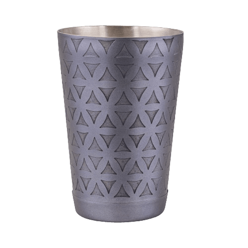 Etched BNP Bar Shaker WB 18 oz - Petals