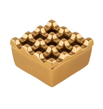 Aluminium GP Square Ash Tray 9x9x4 cm - 9 grids