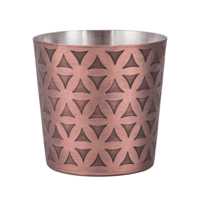 Etched ACP Chip Cup 8.5 x 8.5 cm - Petals