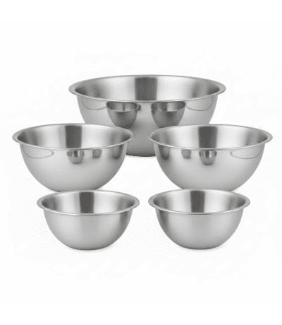 5 Pcs Deep Mixing Bowl Set (16/18/22/26/32cm)